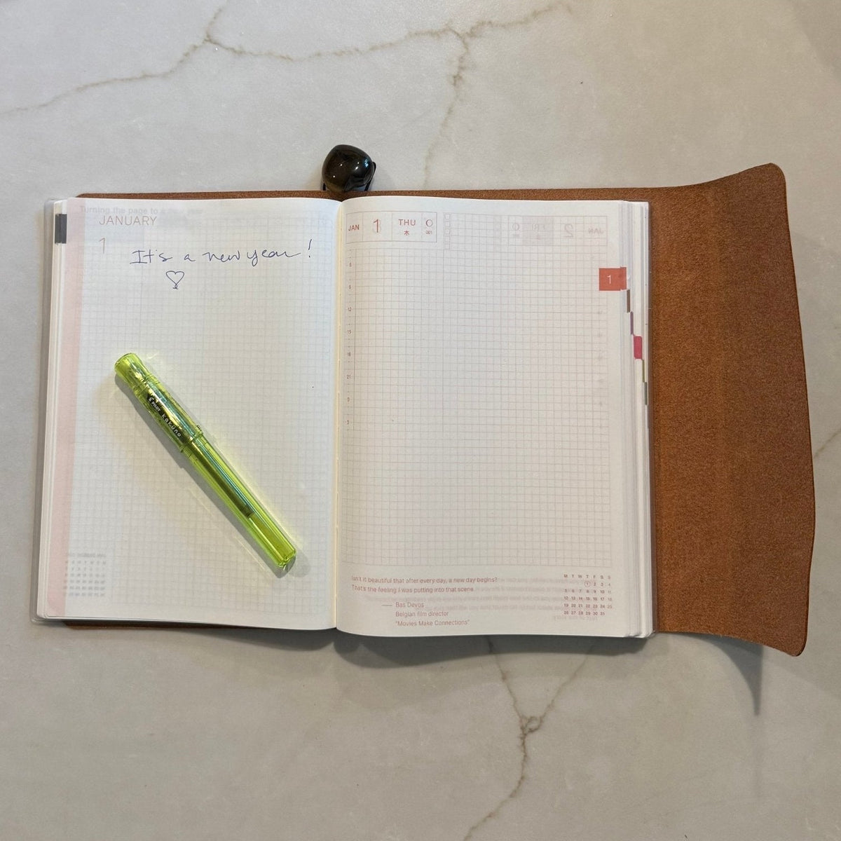 I Had Never Used a Hobonichi Before This Year