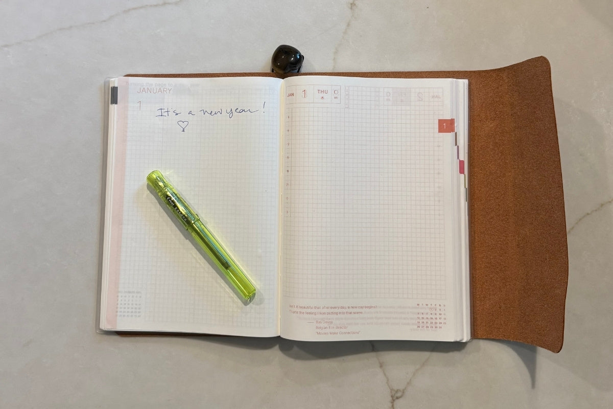 I Had Never Used a Hobonichi Before This Year