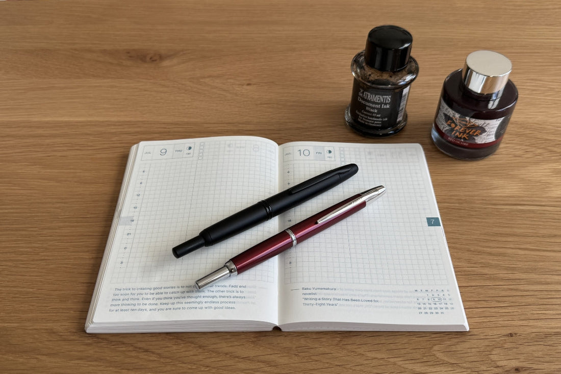 Why I use a Pilot Vanishing Point in My Hobonichi Every Day